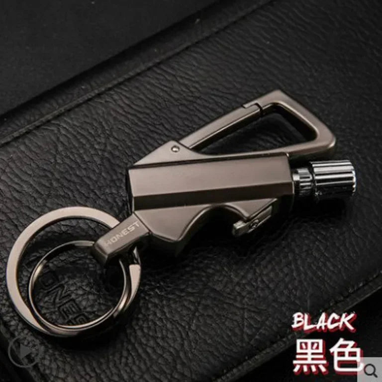 Outdoor Metal Portable Lighter Immortal Fire Starter Matchstick Camping Lighter Waterproof Outdoor Survival Tool