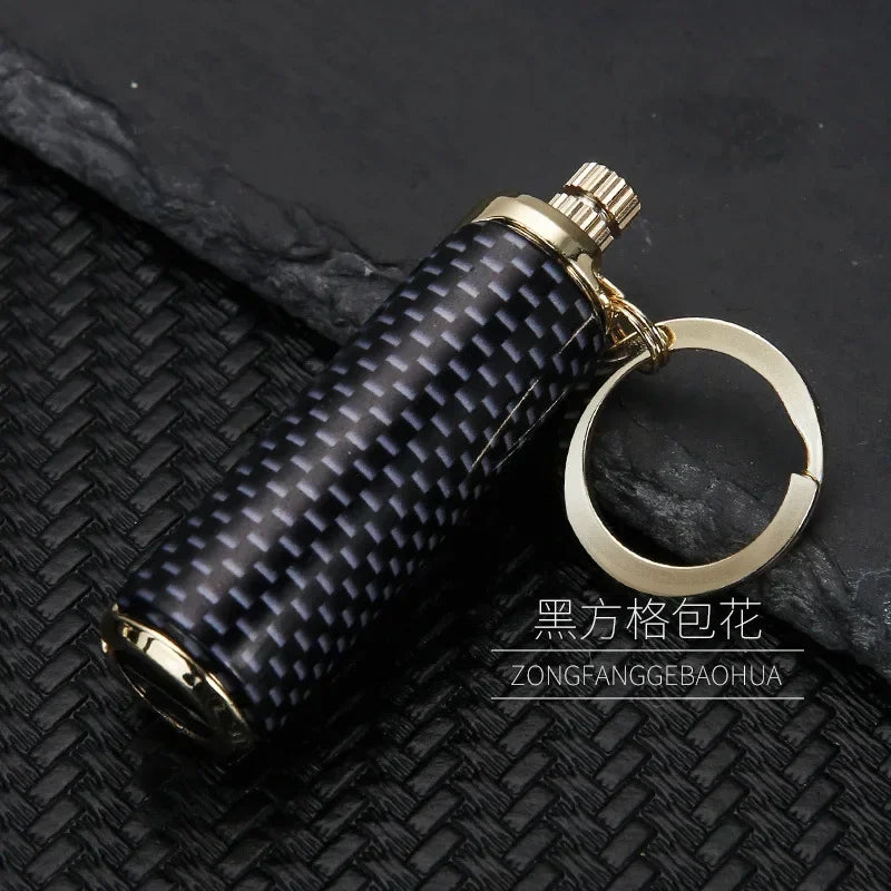 Outdoor Metal Portable Lighter Immortal Fire Starter Matchstick Camping Lighter Waterproof Outdoor Survival Tool
