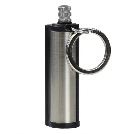 Outdoor Metal Portable Lighter Immortal Fire Starter Matchstick Camping Lighter Waterproof Outdoor Survival Tool