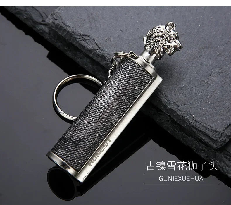 Outdoor Metal Portable Lighter Immortal Fire Starter Matchstick Camping Lighter Waterproof Outdoor Survival Tool